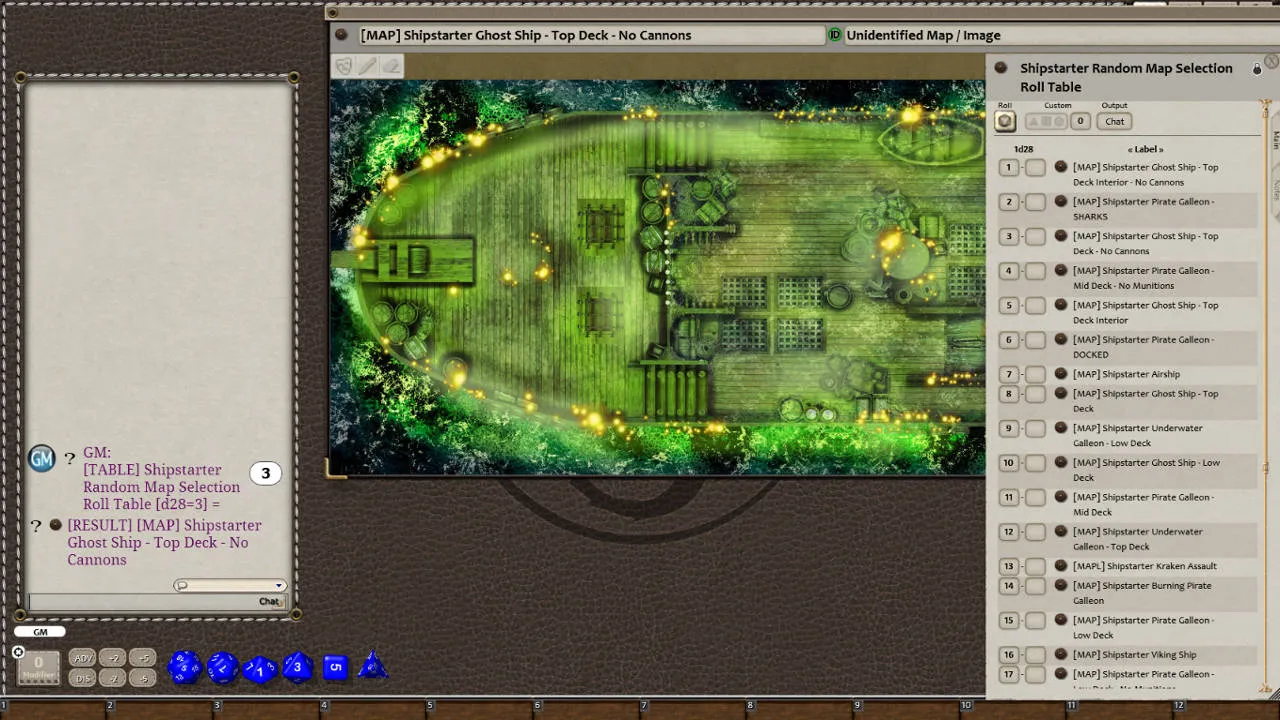 Fantasy Grounds - Meander's Map Pack: Shipstarter Ultimate Pack (Map Pack) Screenshot 0