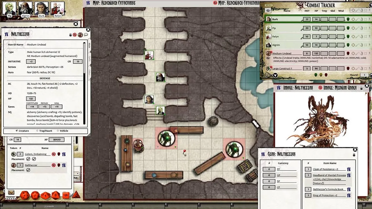 Fantasy Grounds - Pathfinder RPG - Carrion Crown AP 6: Shadows of Gallowspire (PFRPG) Screenshot 3