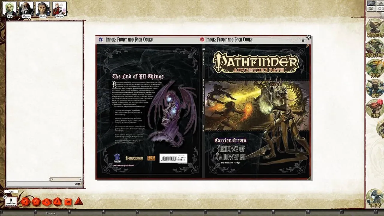Fantasy Grounds - Pathfinder RPG - Carrion Crown AP 6: Shadows of Gallowspire (PFRPG) Screenshot 0