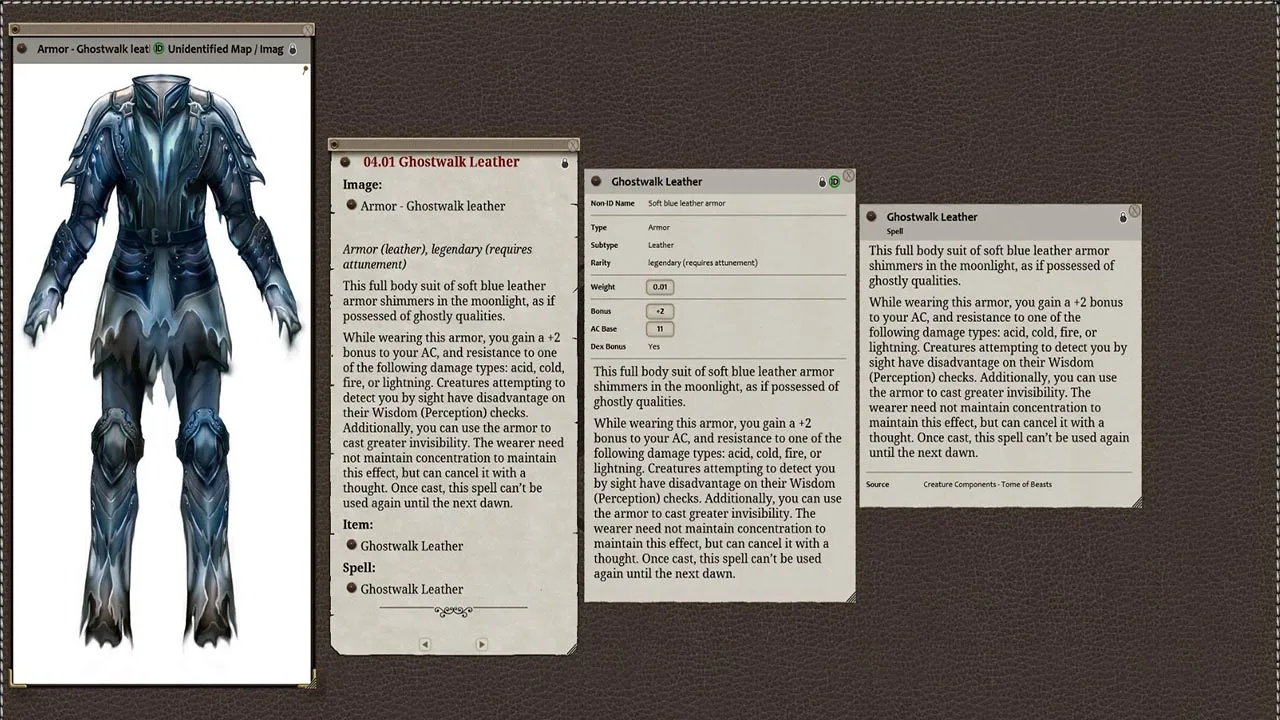 Fantasy Grounds - Creature Components - Tome of Beasts (5E) Screenshot 3