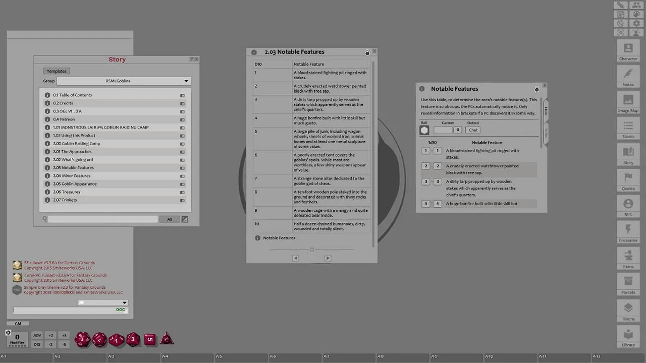 Fantasy Grounds - Monstrous Lair #4: Goblin Raiding Camp (Any Ruleset) Screenshot 0