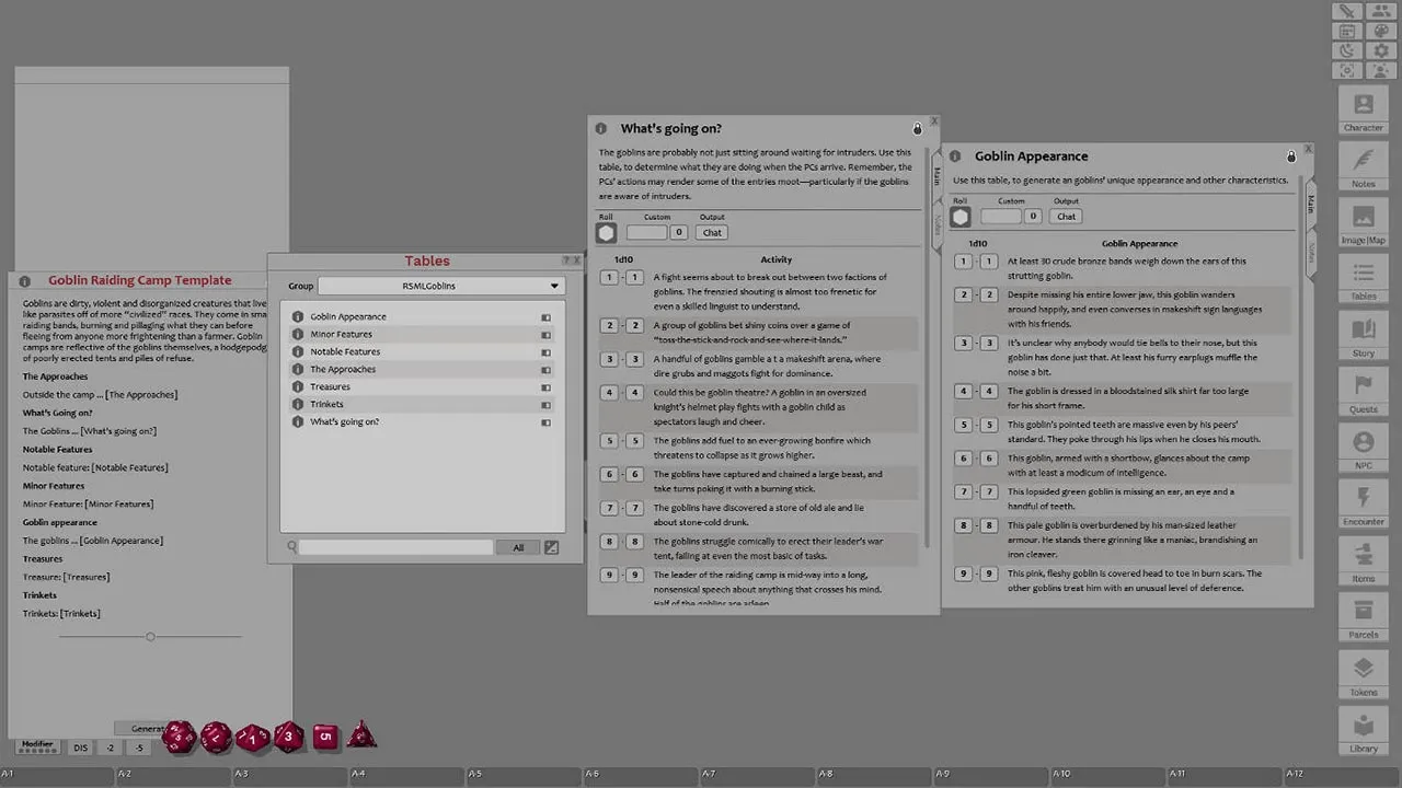 Fantasy Grounds - Monstrous Lair #4: Goblin Raiding Camp (Any Ruleset) Screenshot 1