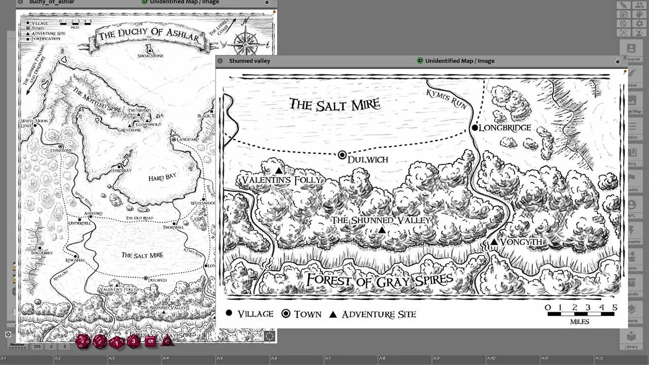 Fantasy Grounds - Shunned Valley of the Three Tombs (5E) Screenshot 4