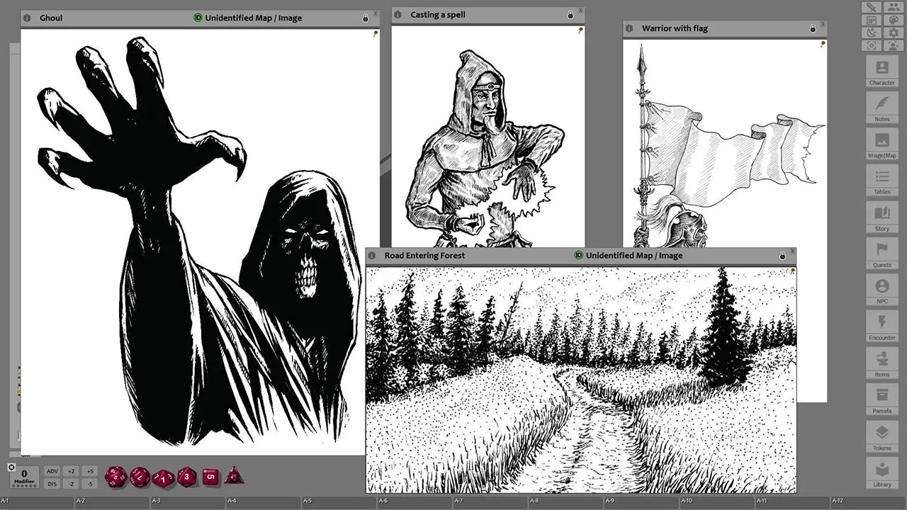 Fantasy Grounds - Shunned Valley of the Three Tombs (5E) Screenshot 3