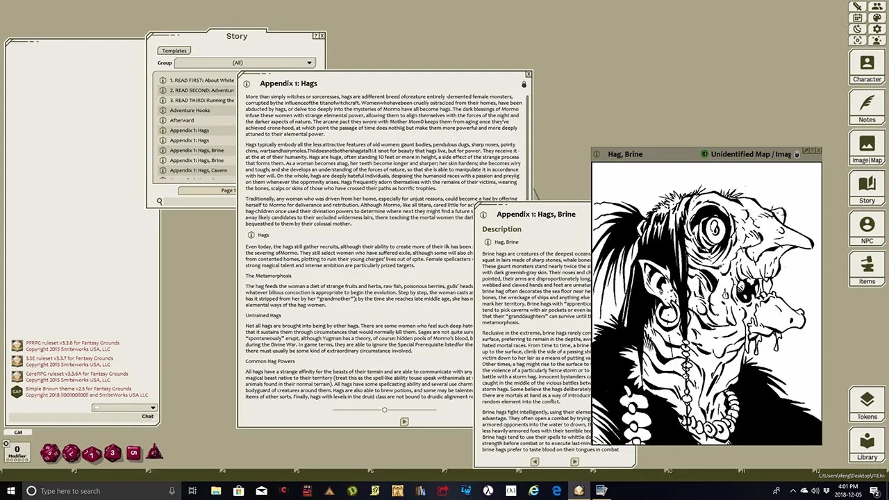 Fantasy Grounds - Creature Collection Revised (PFRPG) Screenshot 3