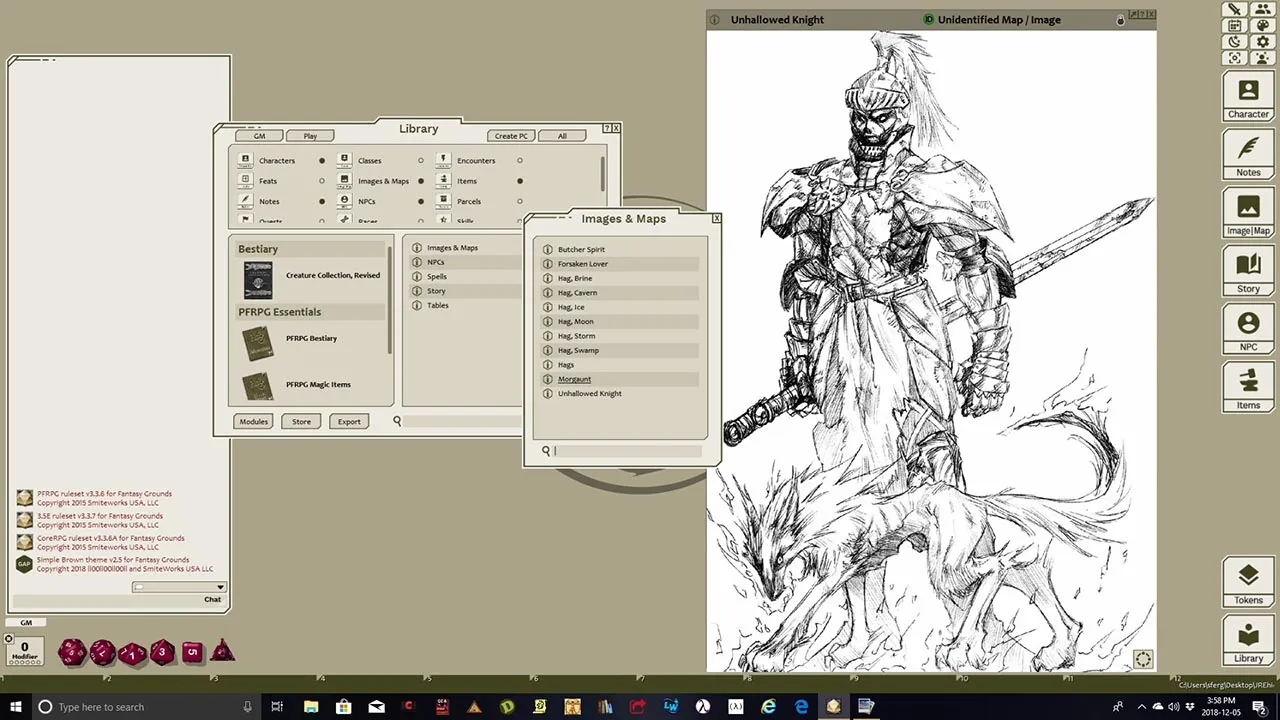 Fantasy Grounds - Creature Collection Revised (PFRPG) Screenshot 1