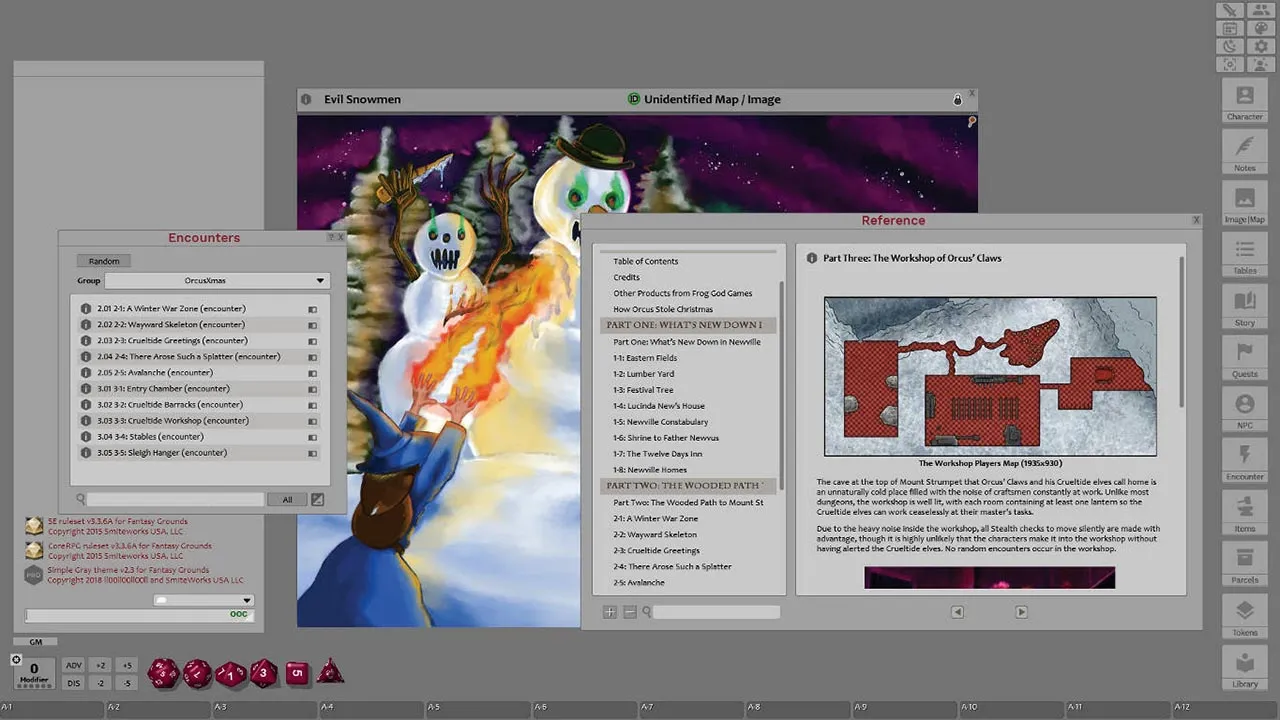 Fantasy Grounds - How Orcus Stole Christmas (5E) Screenshot 2