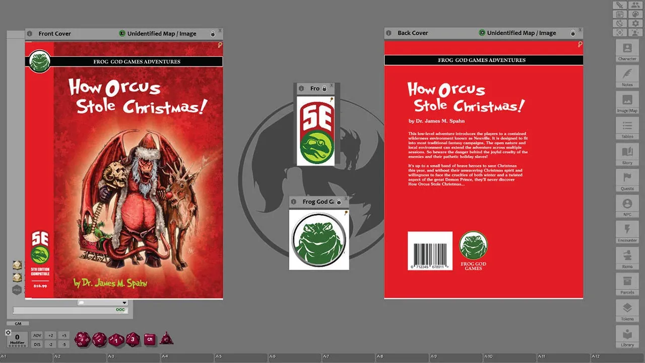 Fantasy Grounds - How Orcus Stole Christmas (5E) Screenshot 0