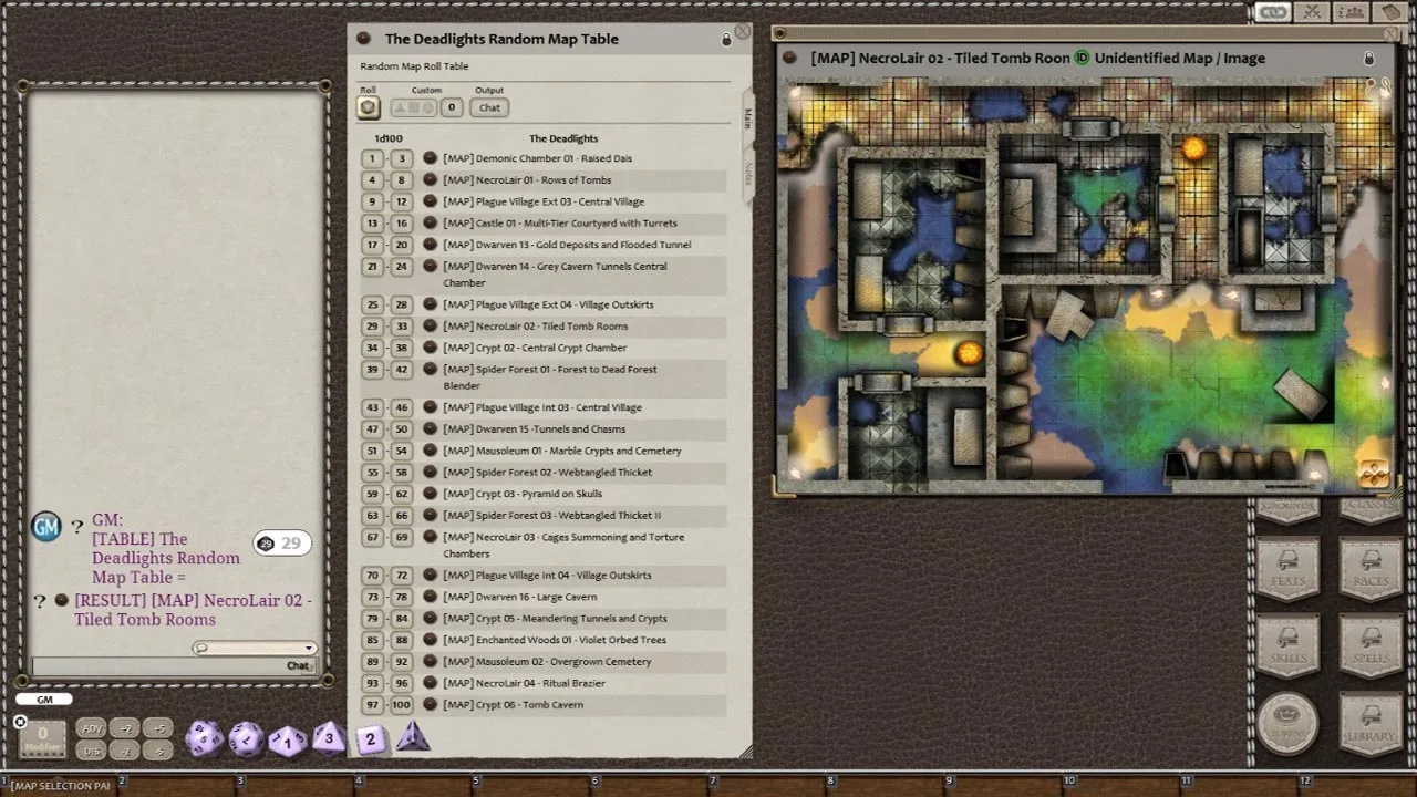 Fantasy Grounds - Meanders Map Pack: The Deadlights (Map Pack) Screenshot 0