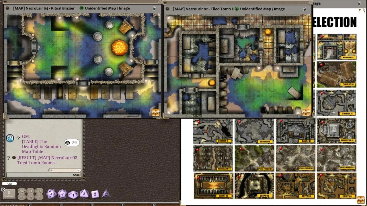 Fantasy Grounds - Meanders Map Pack: The Deadlights (Map Pack) Screenshot 2
