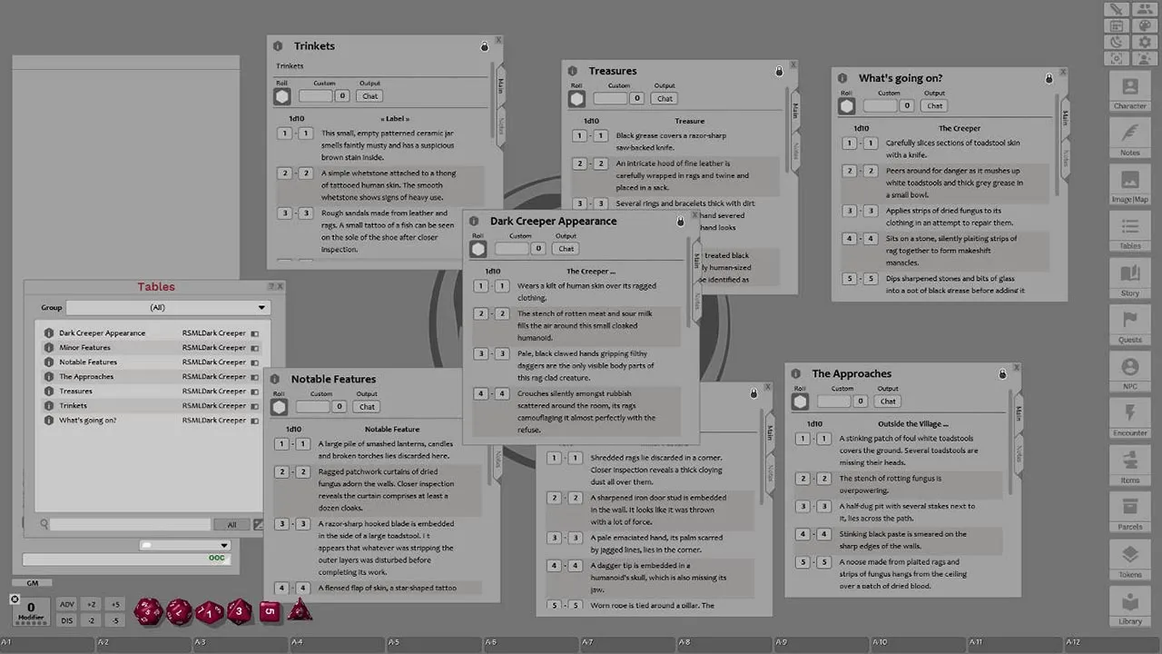 Fantasy Grounds - Monstrous Lair #11: Dark Creeper Village (Any Ruleset) Screenshot 3