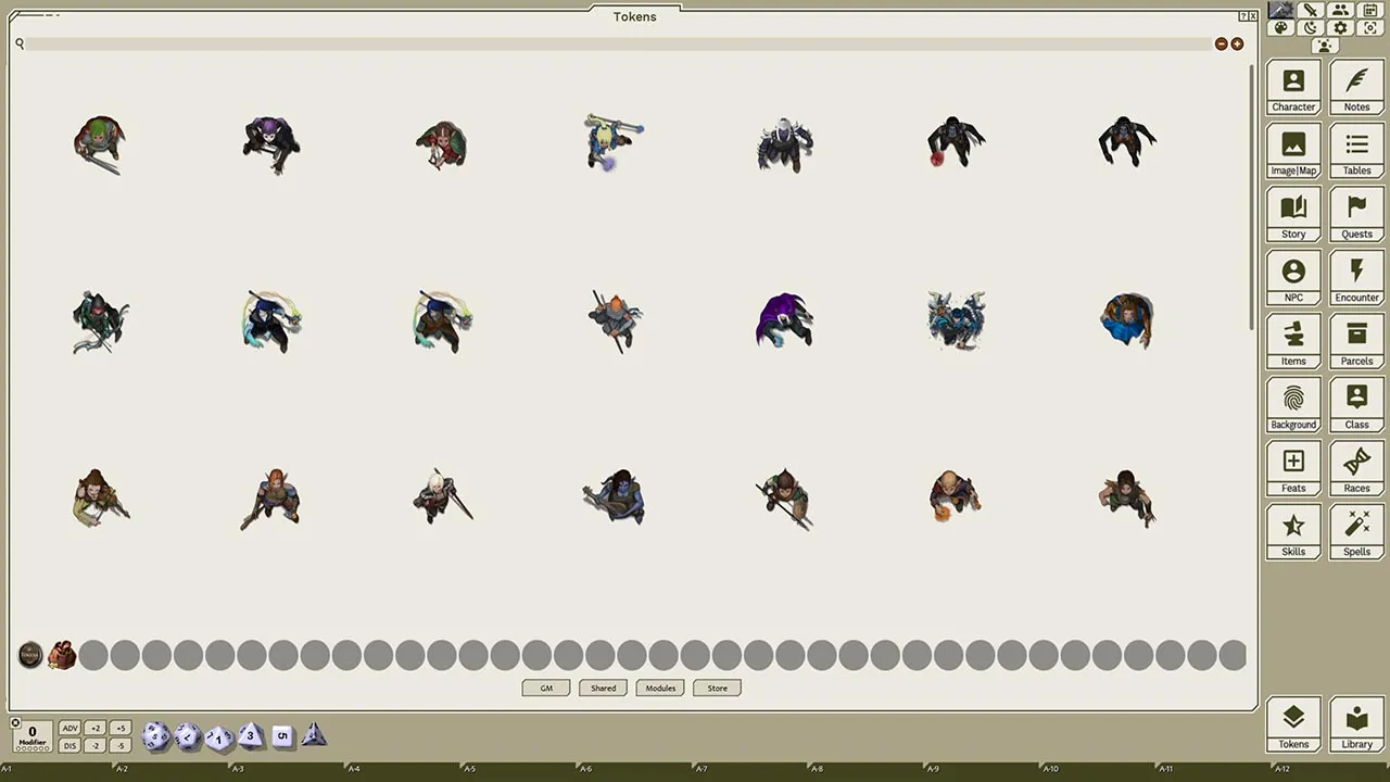 Fantasy Grounds - Devin Night Pack 108: Heroic Characters 22 (Token Pack) Screenshot 1