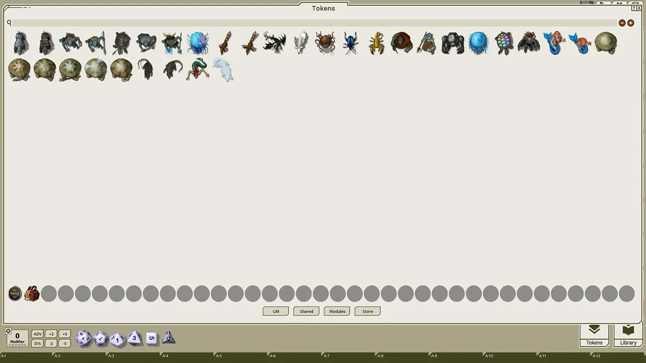 Fantasy Grounds - Devin Night Pack 107: Chaotic Creatures 3 (Token Pack) Screenshot 0