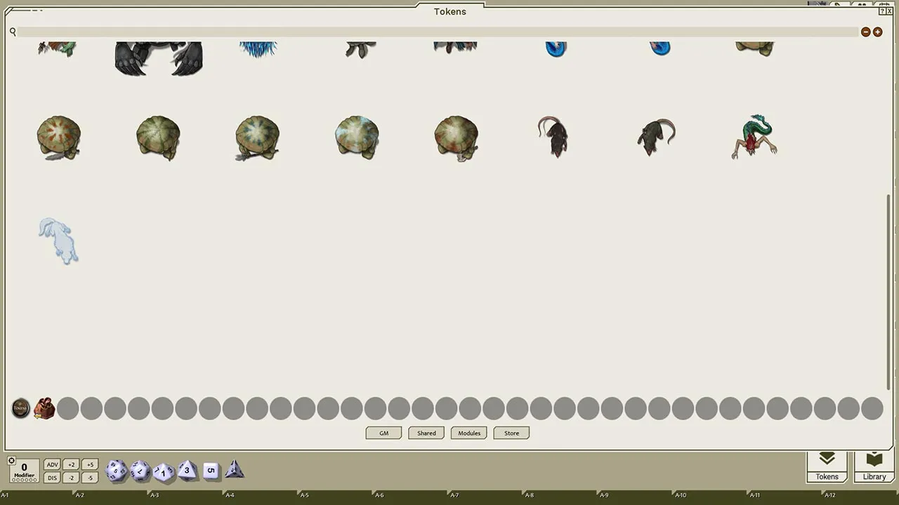 Fantasy Grounds - Devin Night Pack 107: Chaotic Creatures 3 (Token Pack) Screenshot 2