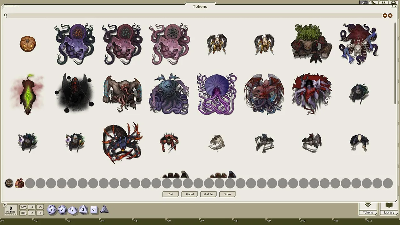 Fantasy Grounds - Devin Night Pack 106: Demons & Undead (Token Pack) Screenshot 1