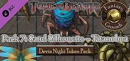 Fantasy Grounds - Devin Night Pack Tome of Beasts pack 7 (Token Pack)