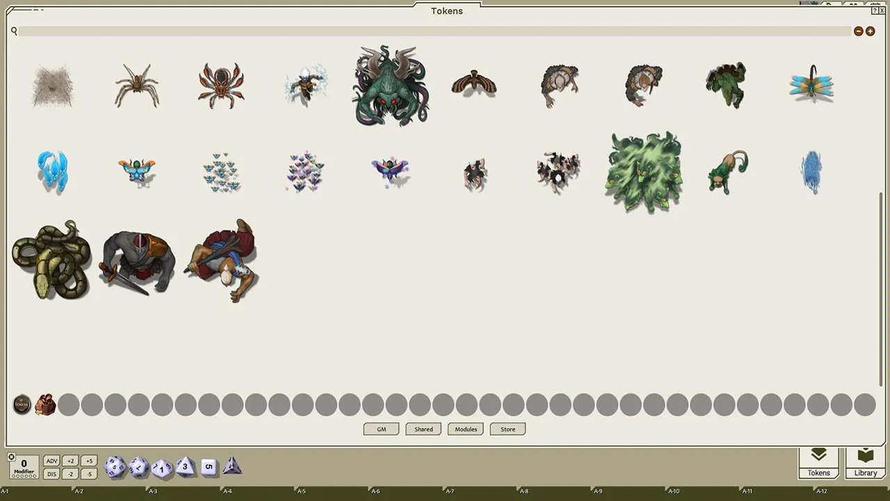 Fantasy Grounds - Devin Night Pack Tome of Beasts pack 7 (Token Pack) Screenshot 2