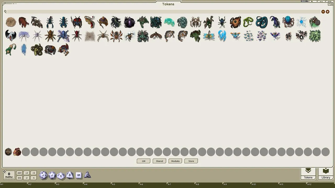 Fantasy Grounds - Devin Night Pack Tome of Beasts pack 7 (Token Pack) Screenshot 0