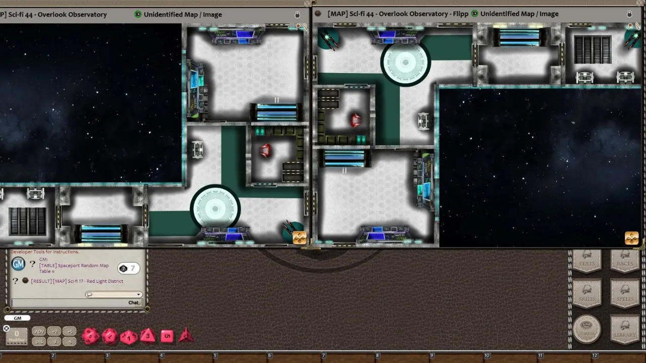 Fantasy Grounds - Meanders Map Pack: Spaceport (Map Pack) Screenshot 4
