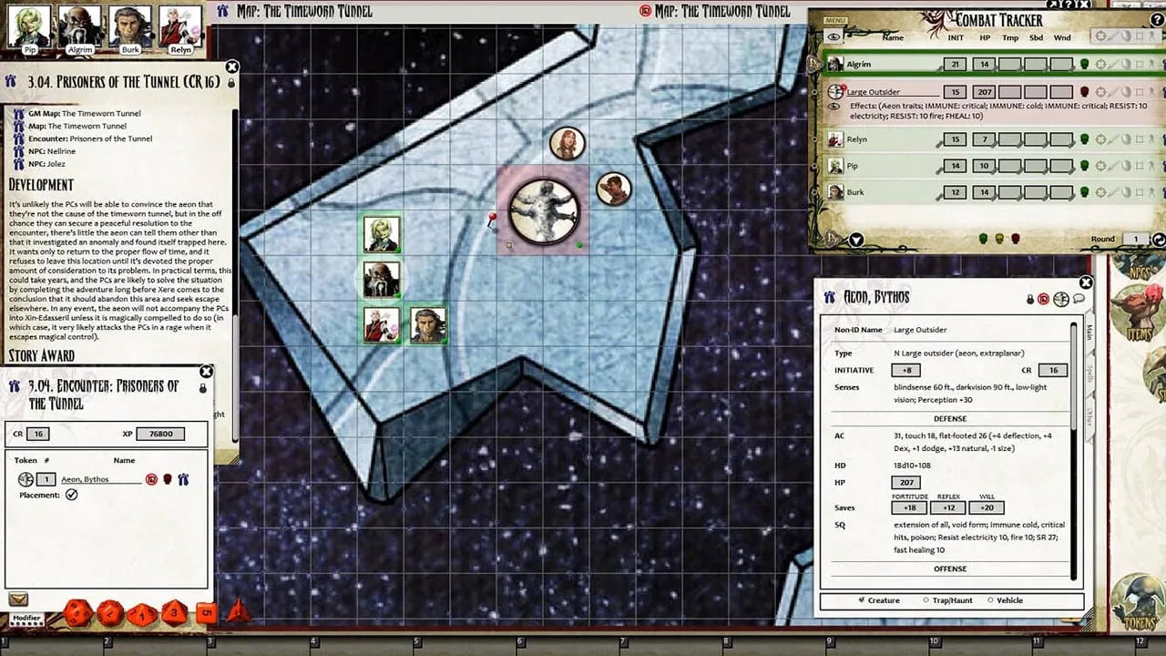 Fantasy Grounds - Pathfinder RPG - Return of the Runelords AP 5: The City Outside of Time (PFRPG) Screenshot 2