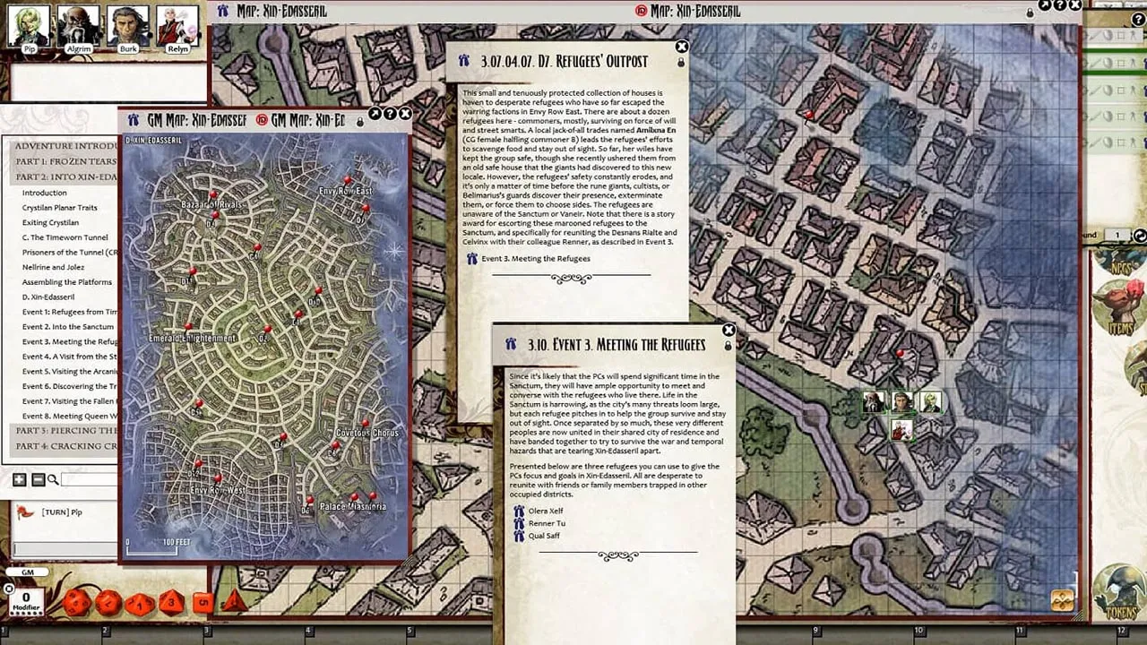 Fantasy Grounds - Pathfinder RPG - Return of the Runelords AP 5: The City Outside of Time (PFRPG) Screenshot 3