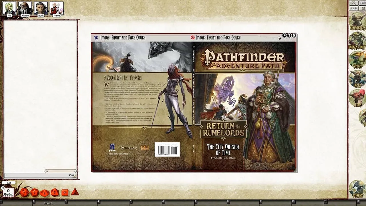 Fantasy Grounds - Pathfinder RPG - Return of the Runelords AP 5: The City Outside of Time (PFRPG) Screenshot 5
