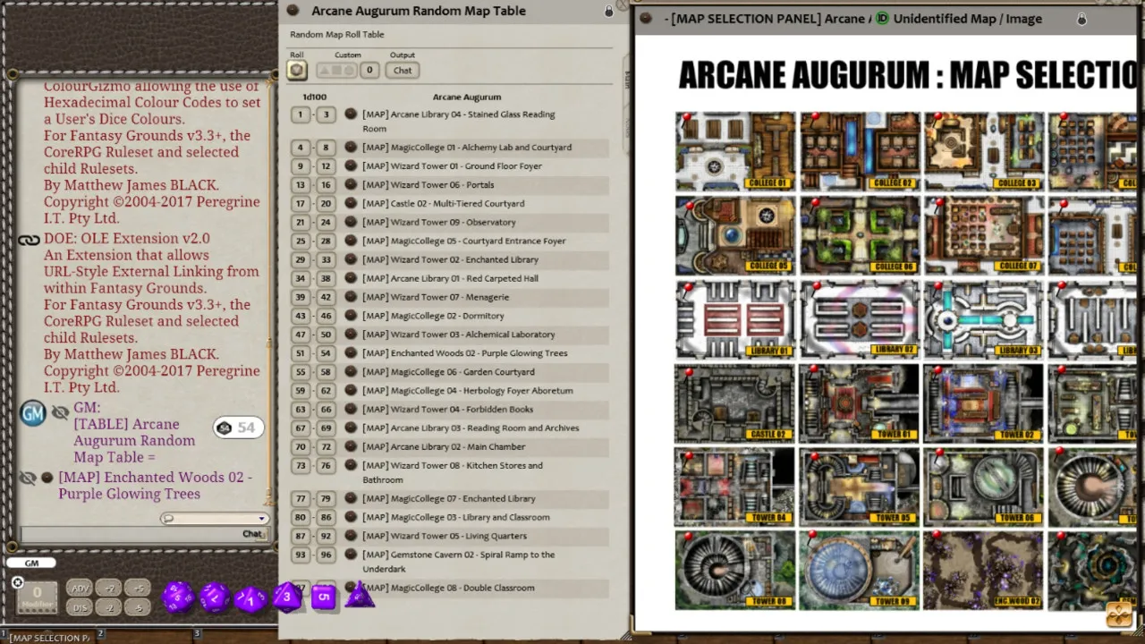 Fantasy Grounds - Meanders Map Pack: Arcane Augurum (Map Pack) Screenshot 4