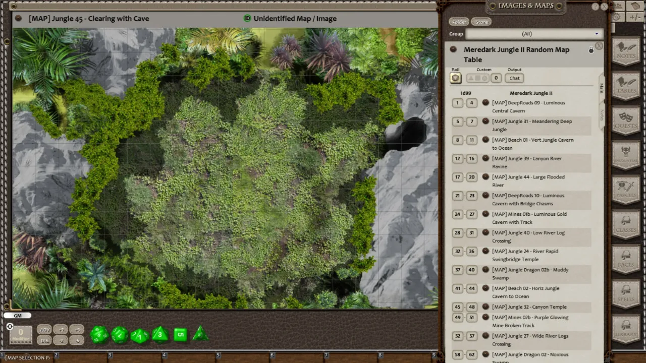 Fantasy Grounds - Meanders Map Pack: Meredark Jungle II (Map Pack) Screenshot 3