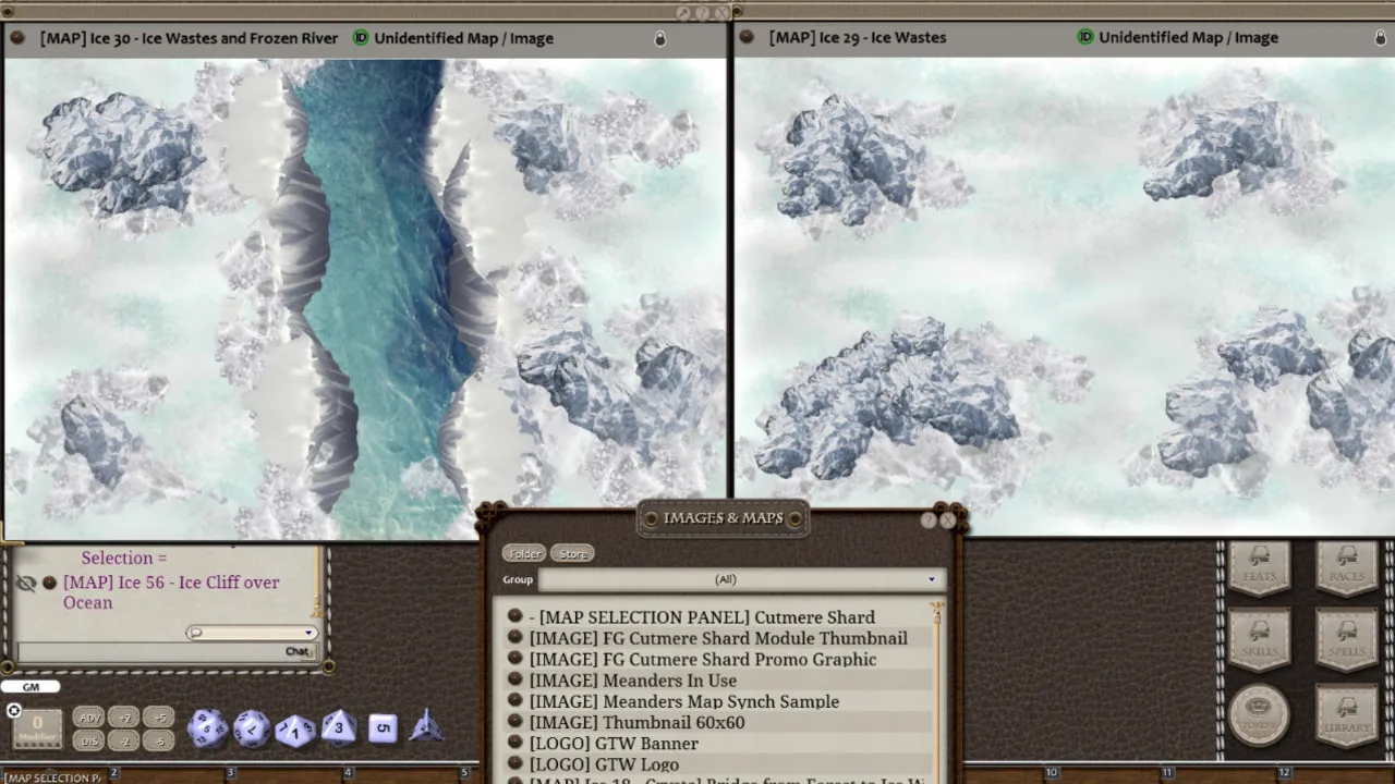 Fantasy Grounds - Meanders Map Pack: Cutmere Shard (Map Pack) Screenshot 4