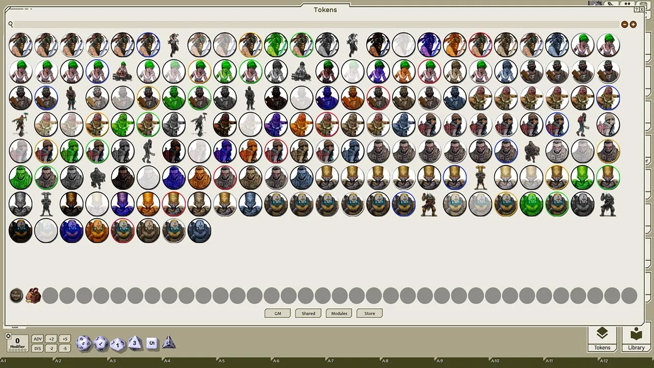 Fantasy Grounds - Moderns, Volume 8 (Token Pack) Screenshot 0