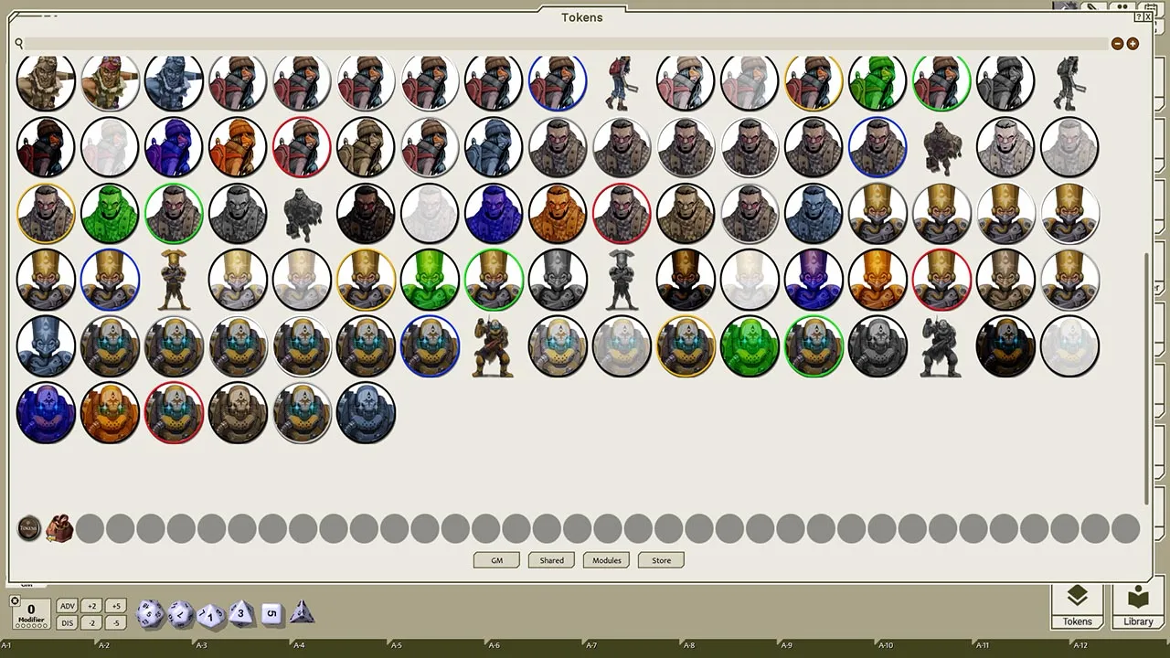 Fantasy Grounds - Moderns, Volume 8 (Token Pack) Screenshot 2