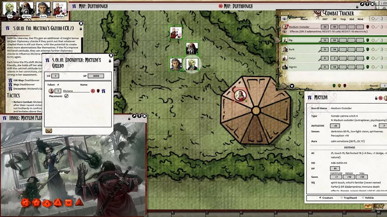 Fantasy Grounds - Pathfinder RPG - The Tyrant's Grasp AP 1: The Dead Roads (PFRPG) Screenshot 5