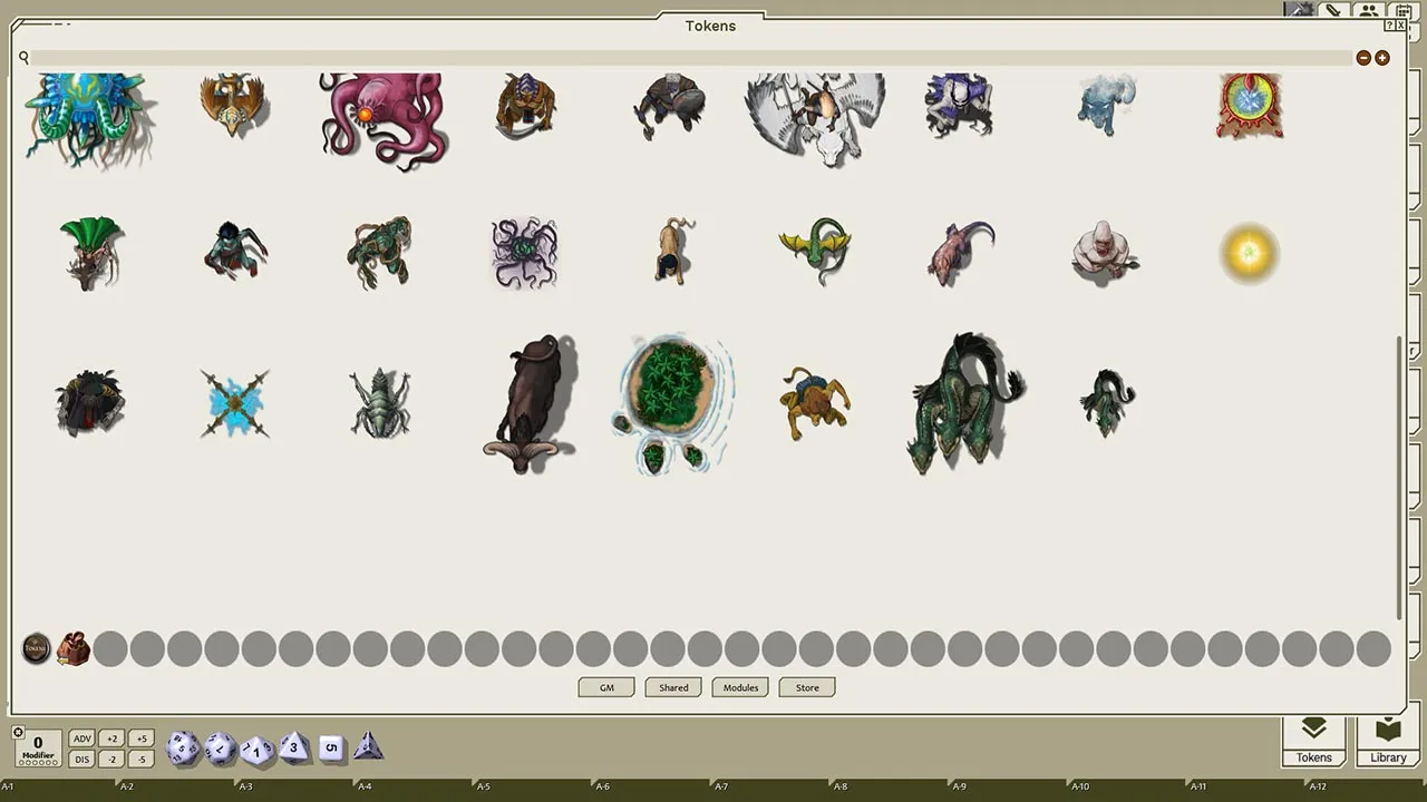 Fantasy Grounds - Devin Night Token Pack: Tome of Beasts 8: Sandman - Zmey +Appendix NPC's (Token Pack) Screenshot 2