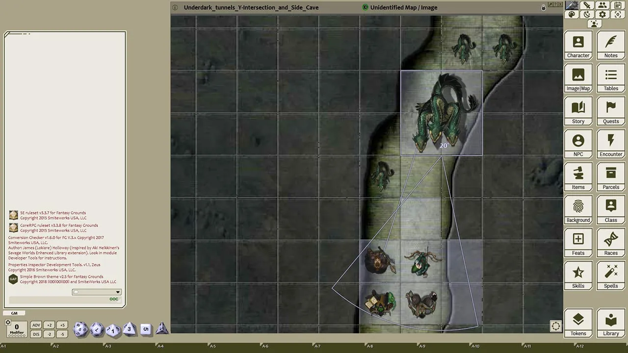 Fantasy Grounds - Devin Night Token Pack: Tome of Beasts 8: Sandman - Zmey +Appendix NPC's (Token Pack) Screenshot 4