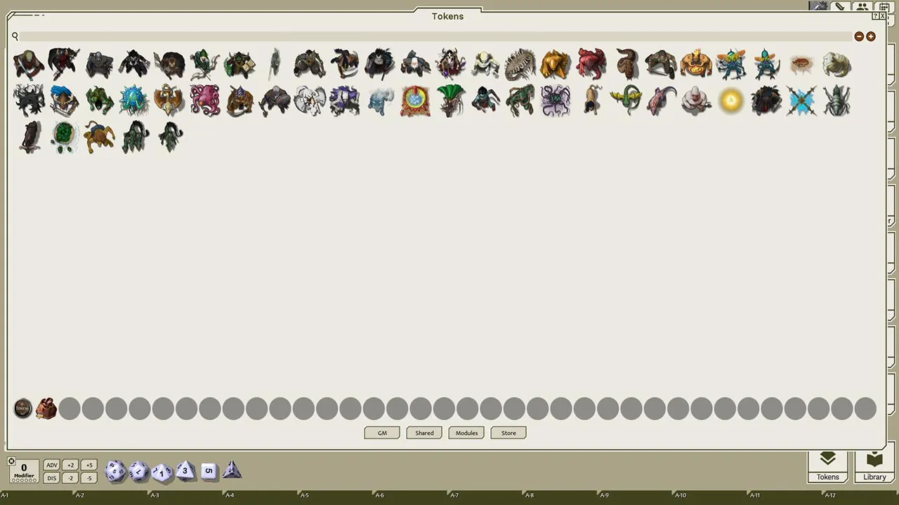 Fantasy Grounds - Devin Night Token Pack: Tome of Beasts 8: Sandman - Zmey +Appendix NPC's (Token Pack) Screenshot 0