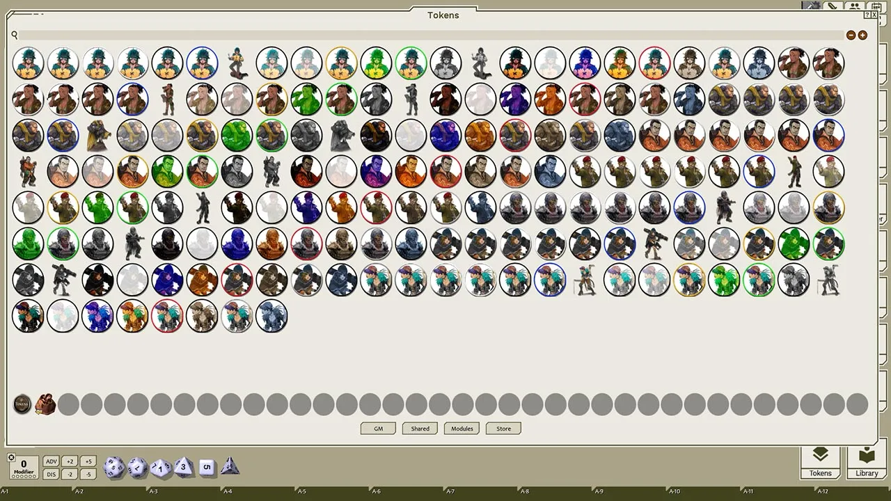Fantasy Grounds - Moderns, Volume 9 (Token Pack) Screenshot 4