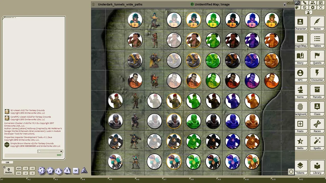 Fantasy Grounds - Moderns, Volume 9 (Token Pack) Screenshot 2