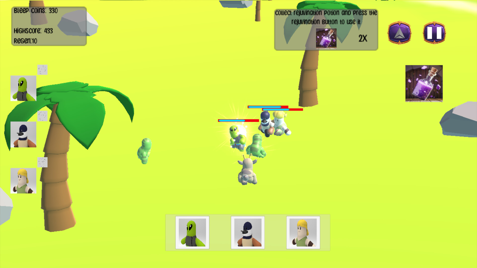 Bleep Battles Screenshot 1