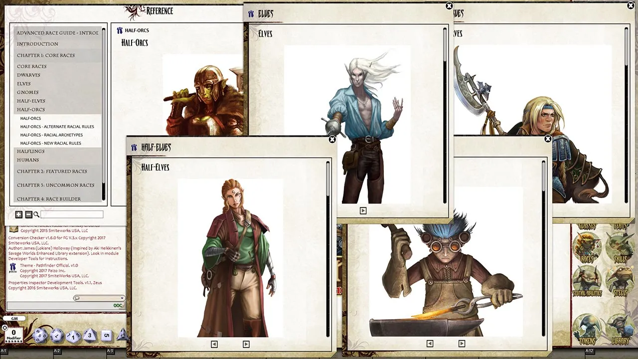 Fantasy Grounds - Pathfinder RPG - Advanced Race Guide (PFRPG) Screenshot 7