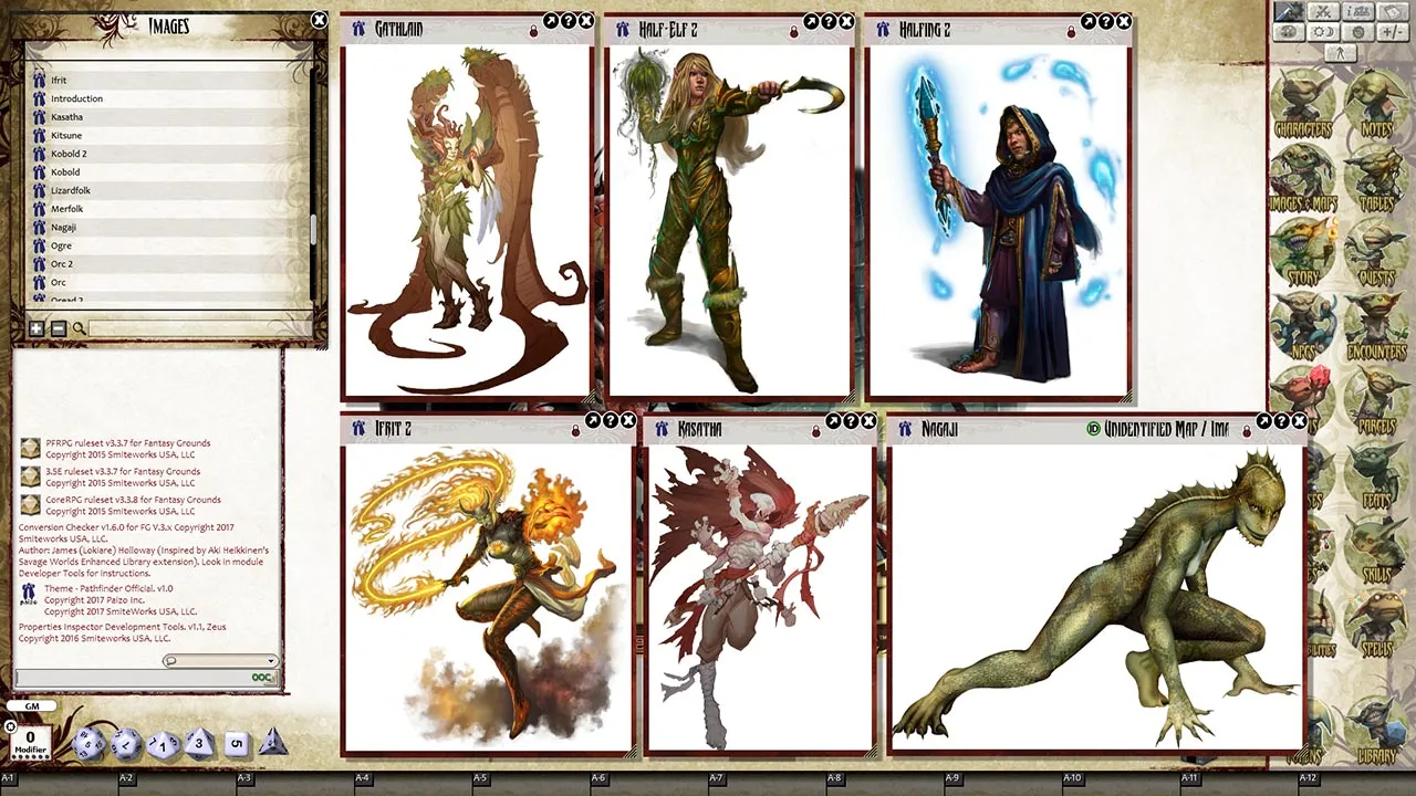 Fantasy Grounds - Pathfinder RPG - Advanced Race Guide (PFRPG) Screenshot 2