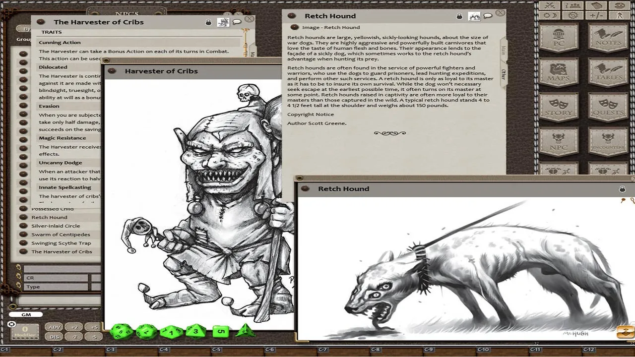 Fantasy Grounds - The Blight: Children of the Harvest (5E) Screenshot 3