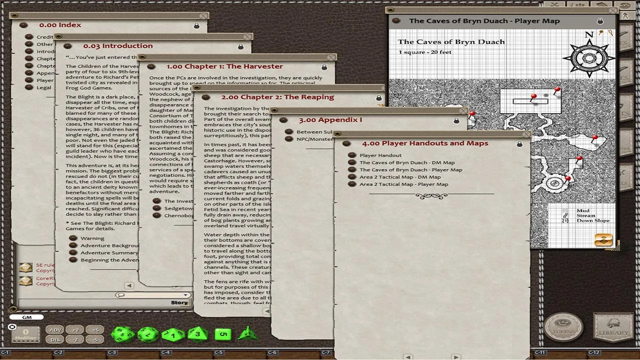 Fantasy Grounds - The Blight: Children of the Harvest (5E) Screenshot 1