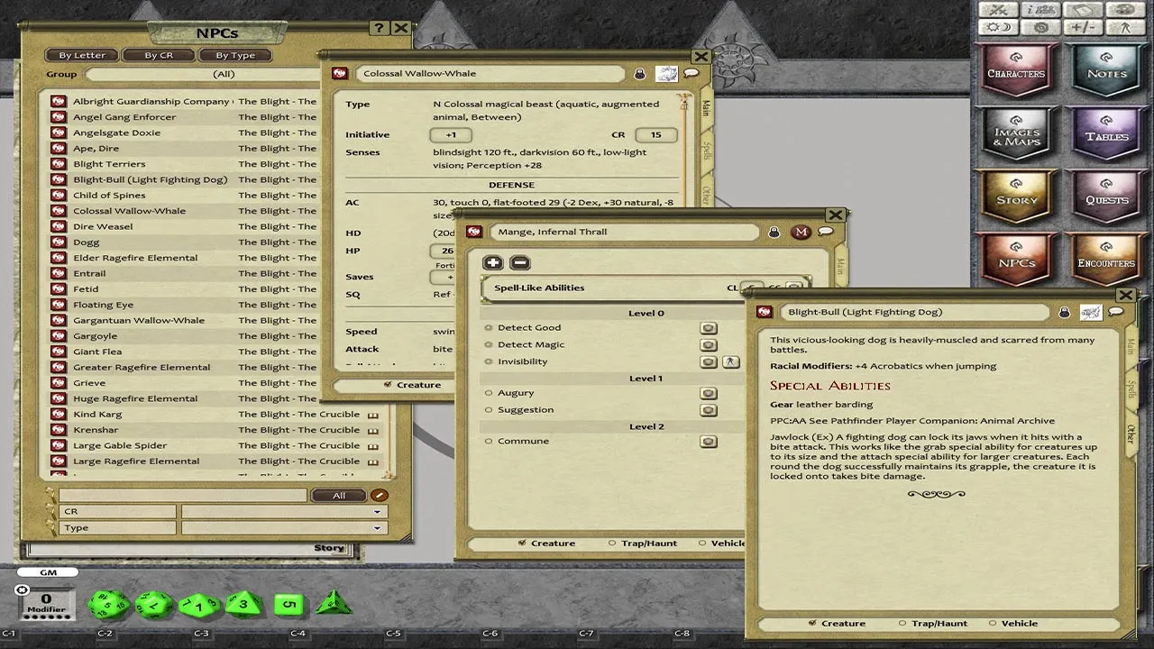 Fantasy Grounds - The Blight: The Crucible (PFRPG) Screenshot 3