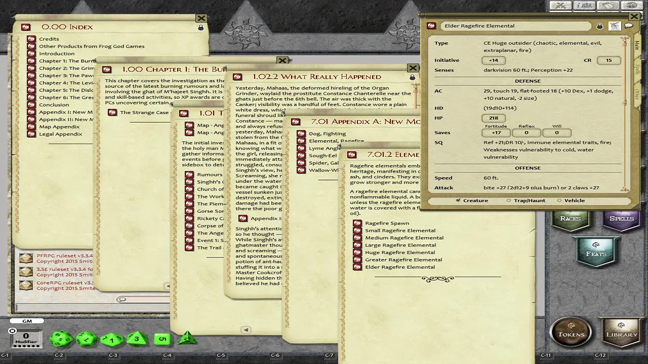 Fantasy Grounds - The Blight: The Crucible (PFRPG) Screenshot 1