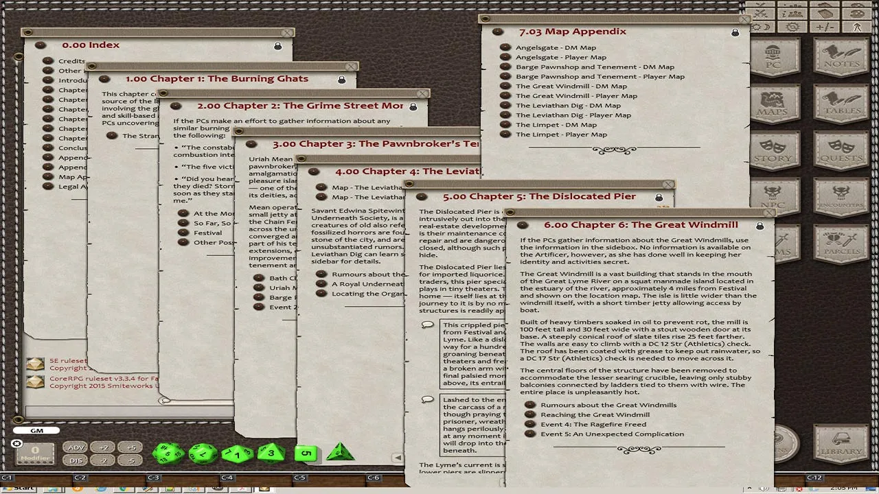Fantasy Grounds - The Blight: The Crucible (5E) Screenshot 3