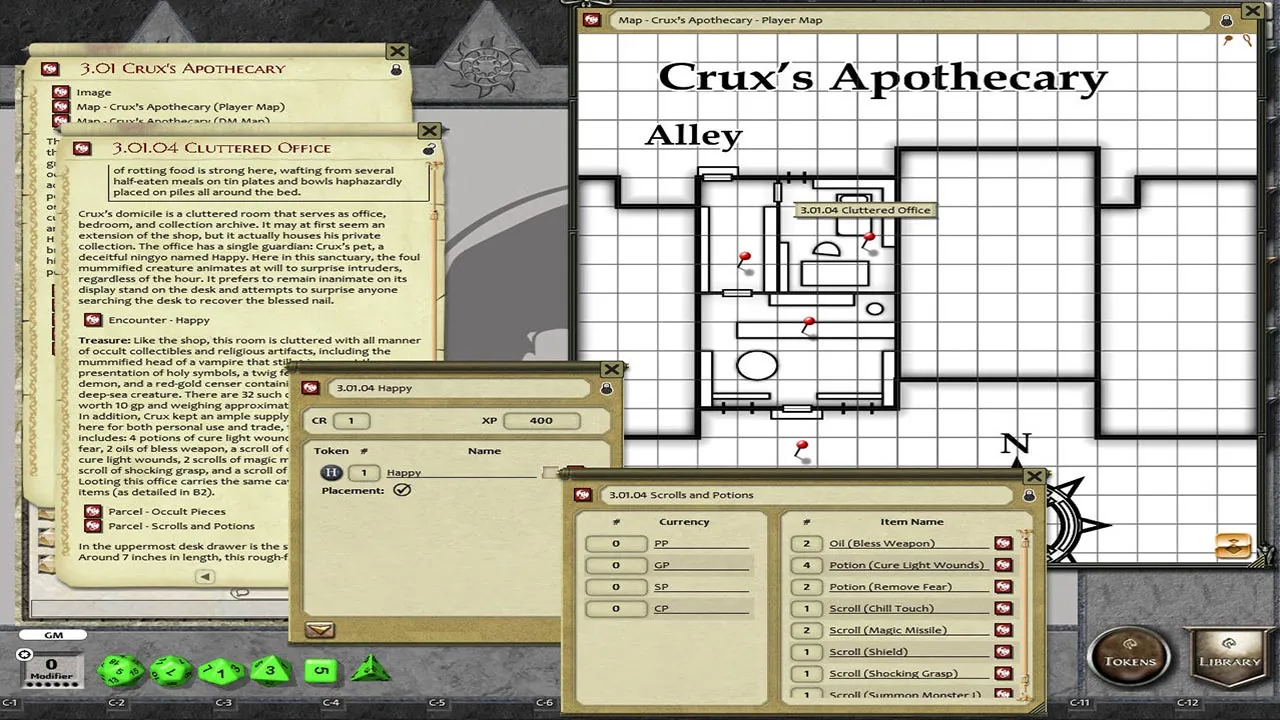 Fantasy Grounds - The Blight: The Crooked Nail (PFRPG) Screenshot 3