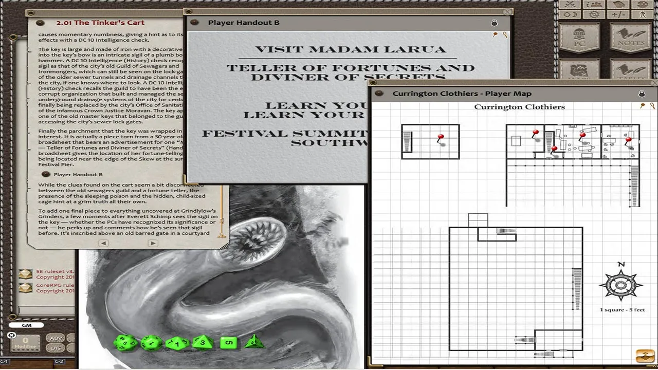 Fantasy Grounds - The Blight: Bloody Jack (5E) Screenshot 3