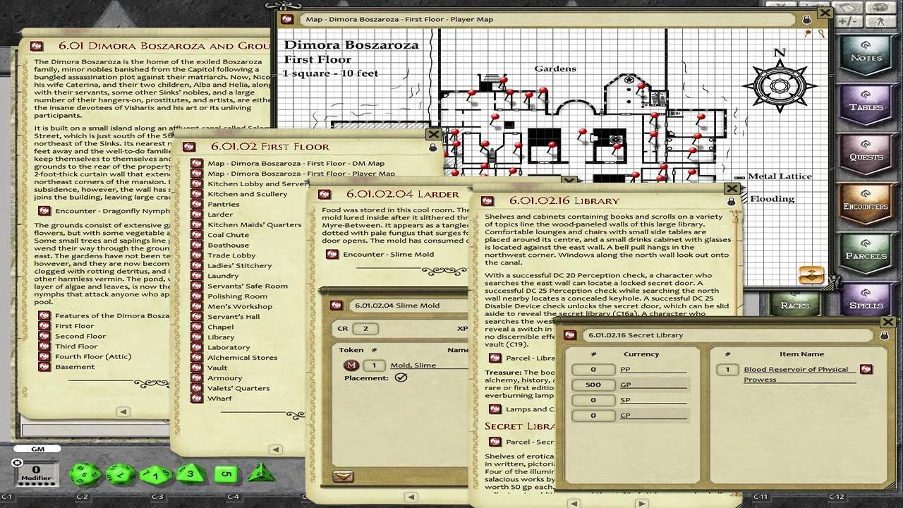 Fantasy Grounds - The Blight: Horror in the Sinks (PFRPG) Screenshot 3