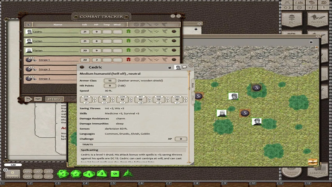 Fantasy Grounds - The Lost Lands: The Wizard's Amulet (5E) Screenshot 1