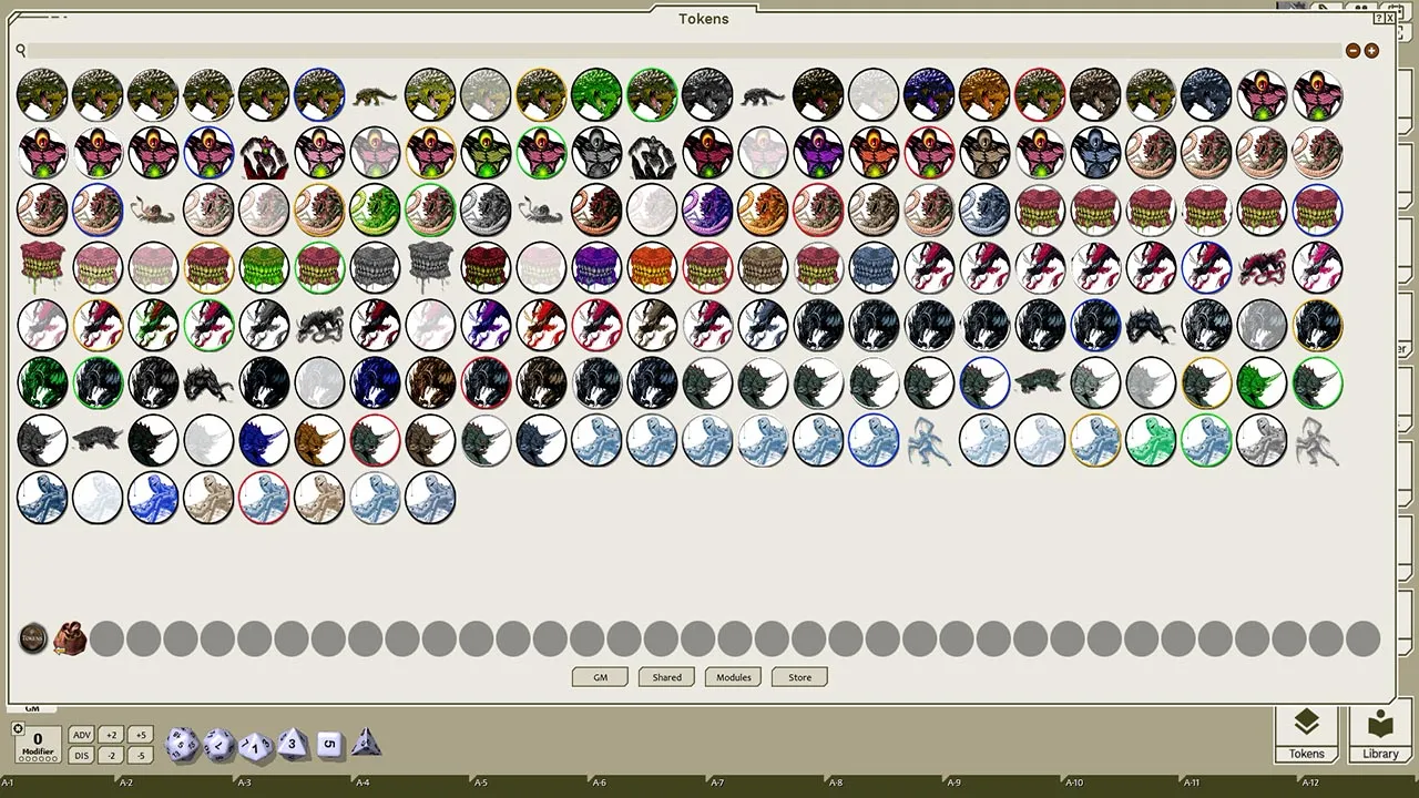 Fantasy Grounds - Strange Supernaturals, Volume 11 (Token Pack) Screenshot 2